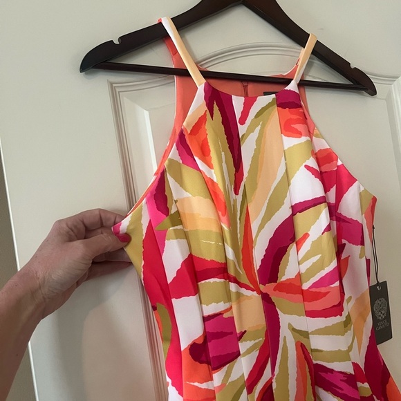 NEW! Vince Camuto Vibrant Tropical Mini Dress Women’s Size 6 - Picture 8 of 16